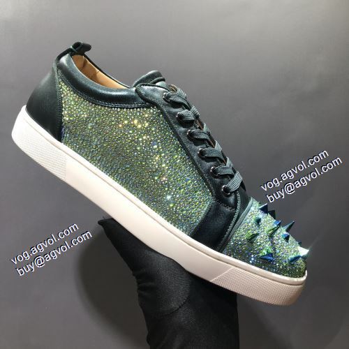 2021秋冬 カジュアルシューズ 活用できるアイテム クリスチャンルブタン Christian Louboutinブランド コピー フラットシューズ 極上シューズ