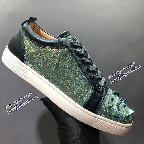 2021秋冬 カジュアルシューズ 活用できるアイテム クリスチャンルブタン Christian Louboutinブランド コピー フラットシューズ 極上シューズ