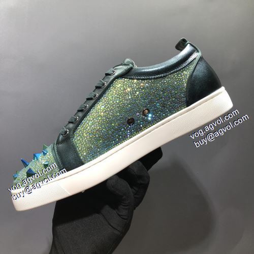 2021秋冬 カジュアルシューズ 活用できるアイテム クリスチャンルブタン Christian Louboutinブランド コピー フラットシューズ 極上シューズ