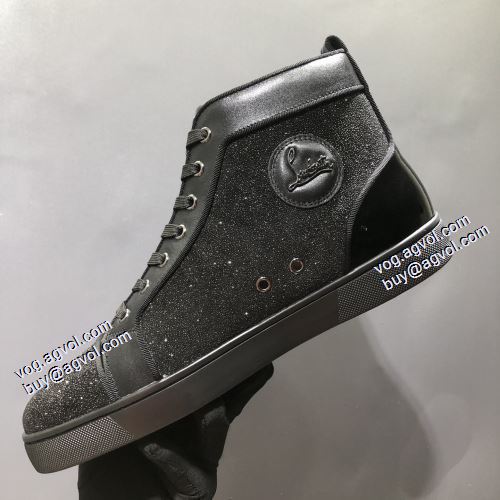 2021秋冬 高級感漂わせる クリスチャンルブタン Christian Louboutinコピーブランド ハイトップシューズ オリジナル