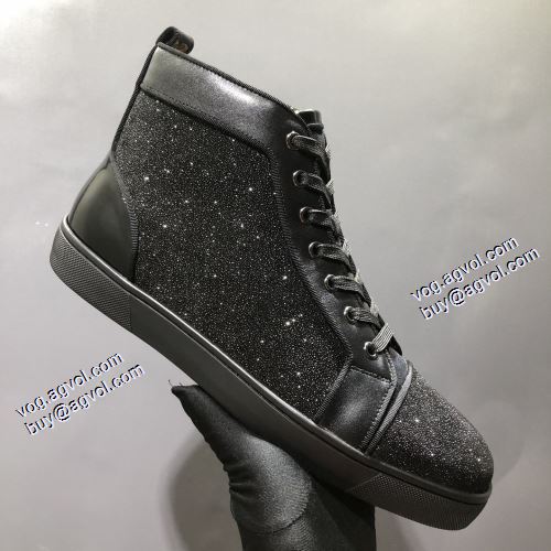 2021秋冬 高級感漂わせる クリスチャンルブタン Christian Louboutinコピーブランド ハイトップシューズ オリジナル