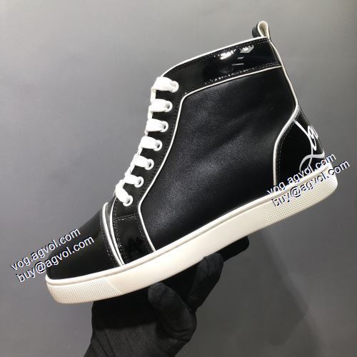 ハイトップシューズ 2021秋冬 クリスチャンルブタン偽物ブランド Christian Louboutin 優美なお出かけスタイル 足馴染みのいい