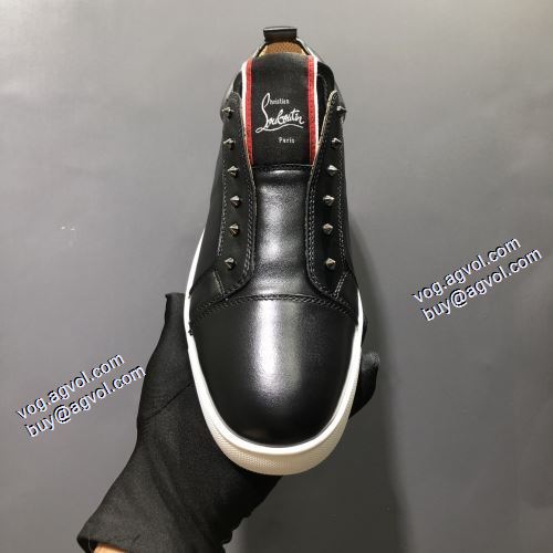 2021秋冬 クリスチャンルブタン秋のお出かけに最適  Christian Louboutinブランドコピー カジュアルシューズ フルグレインレザー