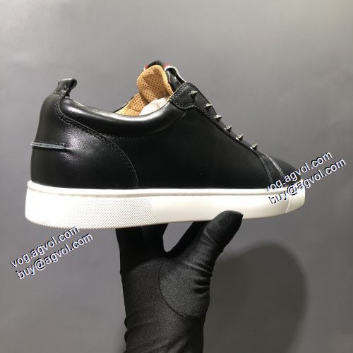 2021秋冬 クリスチャンルブタン秋のお出かけに最適  Christian Louboutinブランドコピー カジュアルシューズ フルグレインレザー