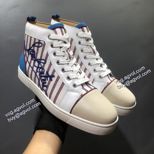 2021秋冬 ランキング1位 クリスチャンルブタンコピーブランド ハイトップシューズ Christian Louboutin これからの季節の足元のアクセント