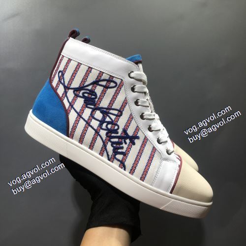 2021秋冬 ランキング1位 クリスチャンルブタンコピーブランド ハイトップシューズ Christian Louboutin これからの季節の足元のアクセント