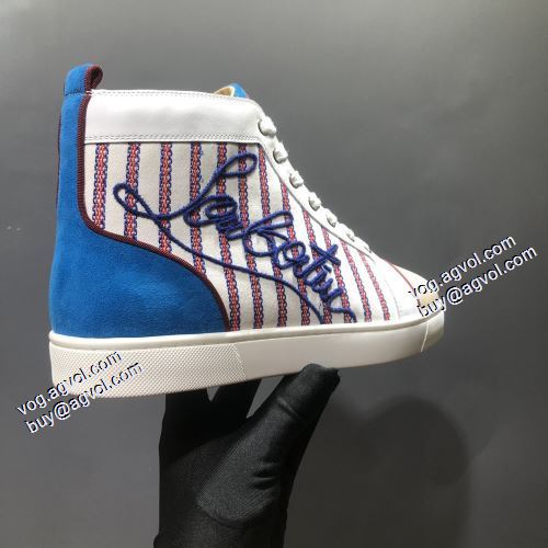 2021秋冬 ランキング1位 クリスチャンルブタンコピーブランド ハイトップシューズ Christian Louboutin これからの季節の足元のアクセント