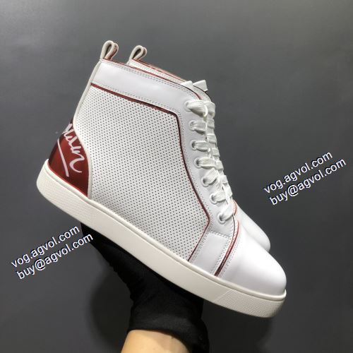 2021秋冬 売れ筋のいい クリスチャンルブタンスーパーコピー Christian Louboutin ハイトップシューズ 流行を超えた定番シューズ
