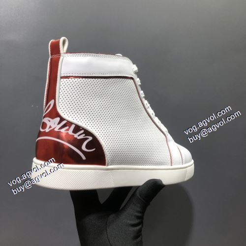2021秋冬 売れ筋のいい クリスチャンルブタンスーパーコピー Christian Louboutin ハイトップシューズ 流行を超えた定番シューズ