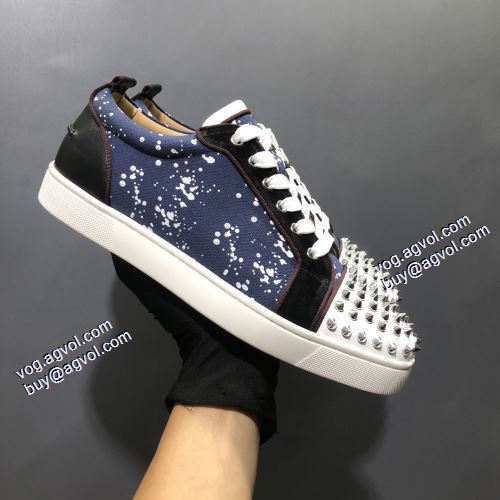 2021秋冬 当店ランキング1位常連 クリスチャンルブタン Christian Louboutinブランド 偽物 通販 カジュアルシューズ 優しい履き心地
