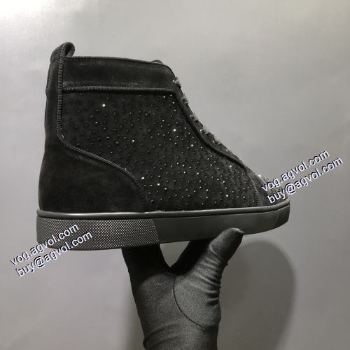 超限定即完売 2021秋冬 クリスチャンルブタンスーパーコピー 激安 Christian Louboutin ハイトップシューズ 軽い履き心地