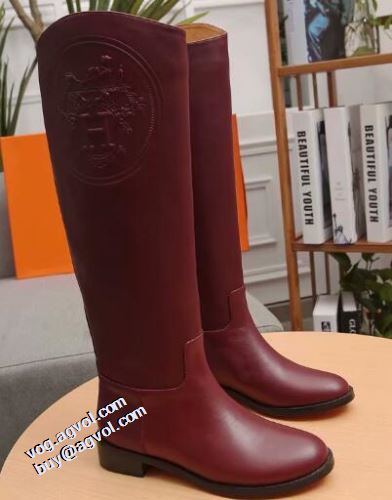 日本未入荷モデル 編上げ靴タイプ 2021秋冬 エルメスブランド 偽物 通販 エルメス HERMES 2色可選 程よい高さ