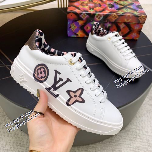 2021秋冬 ルイ ヴィトン LOUIS VUITTON 最安値に挑戦 ルイ ヴィトンブランド コピー フラットシューズ コンフォート