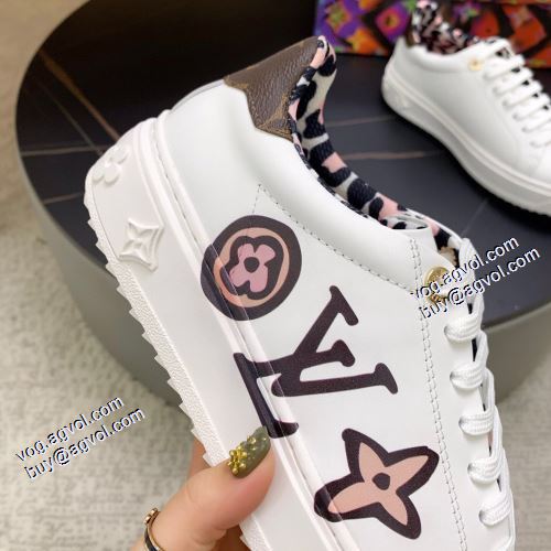 2021秋冬 ルイ ヴィトン LOUIS VUITTON 最安値に挑戦 ルイ ヴィトンブランド コピー フラットシューズ コンフォート