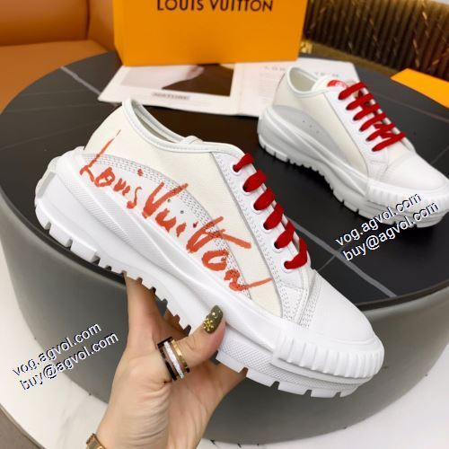 人気販売中 スニーカー 軽量で疲れにくい ルイ ヴィトンスーパーコピー 2021秋冬 ルイ ヴィトン LOUIS VUITTON