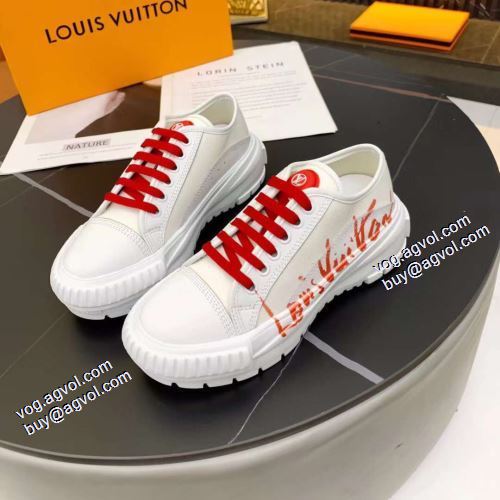 人気販売中 スニーカー 軽量で疲れにくい ルイ ヴィトンスーパーコピー 2021秋冬 ルイ ヴィトン LOUIS VUITTON