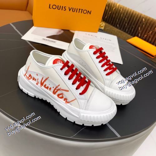人気販売中 スニーカー 軽量で疲れにくい ルイ ヴィトンスーパーコピー 2021秋冬 ルイ ヴィトン LOUIS VUITTON