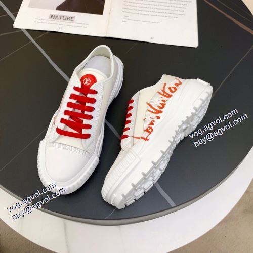 人気販売中 スニーカー 軽量で疲れにくい ルイ ヴィトンスーパーコピー 2021秋冬 ルイ ヴィトン LOUIS VUITTON