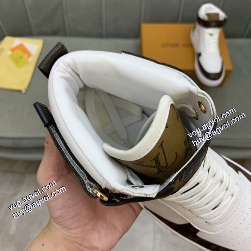 ハイトップシューズ 着用 2021秋冬 ルイ ヴィトン LOUIS VUITTON ルイ ヴィトンコピーブランド 希少価値大！