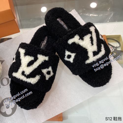 ルイ ヴィトン偽物ブランド 2色可選 スリッパ ポップ 高品質 人気 2021秋冬 ルイ ヴィトン LOUIS VUITTON