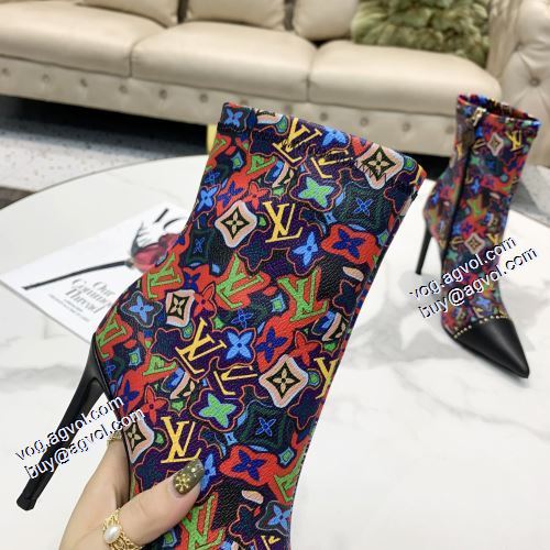 2021秋冬 ルイ ヴィトン LOUIS VUITTON ショートブーツ ポップ 上品な輝きを放つ形 ルイ ヴィトンブランドスーパーコピー