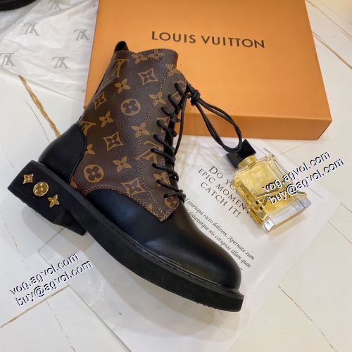 超目玉 ショートブーツ コンフォート ルイ ヴィトンスーパーコピー 2021秋冬 ルイ ヴィトン LOUIS VUITTON