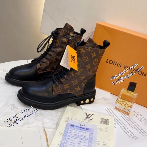 超目玉 ショートブーツ コンフォート ルイ ヴィトンスーパーコピー 2021秋冬 ルイ ヴィトン LOUIS VUITTON