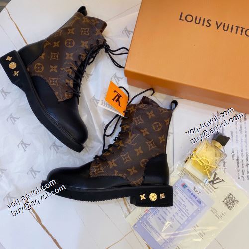 超目玉 ショートブーツ コンフォート ルイ ヴィトンスーパーコピー 2021秋冬 ルイ ヴィトン LOUIS VUITTON