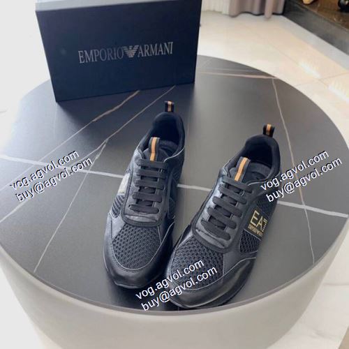 2021春夏 高品質 人気 3色可選 アルマーニ ARMANI カジュアルシューズ  ARMANIブランド 偽物 通販 