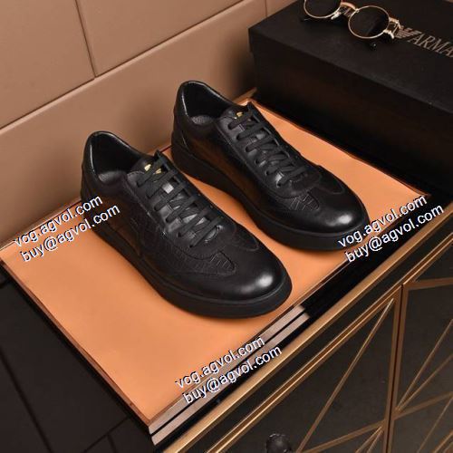 アルマーニ ARMANI  カジュアルシューズ  2021春夏 上品な輝きを放つ形 アルマーニブランド 偽物 通販 