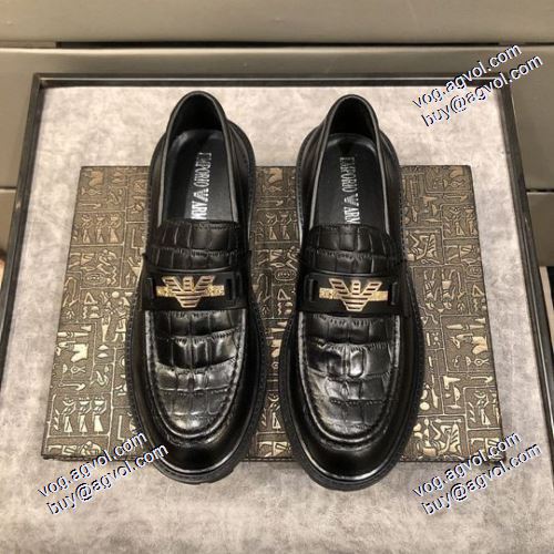 2021春夏 革靴最安値に挑戦 アルマーニ ARMANI ビジネスシューズ 履き心地のいい フィリッププレインブランド コピー