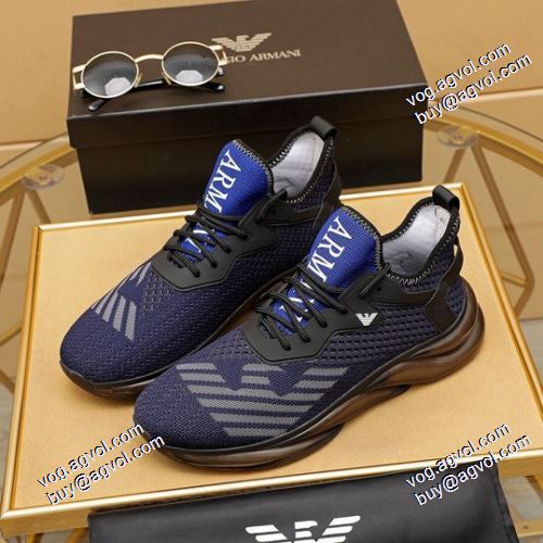 フィリッププレインコピー 先行販売 2021春夏 3色可選 ジョギング アルマーニ ARMANI ランニングシューズ