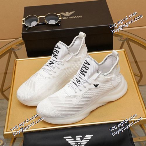 フィリッププレインコピー 先行販売 2021春夏 3色可選 ジョギング アルマーニ ARMANI ランニングシューズ