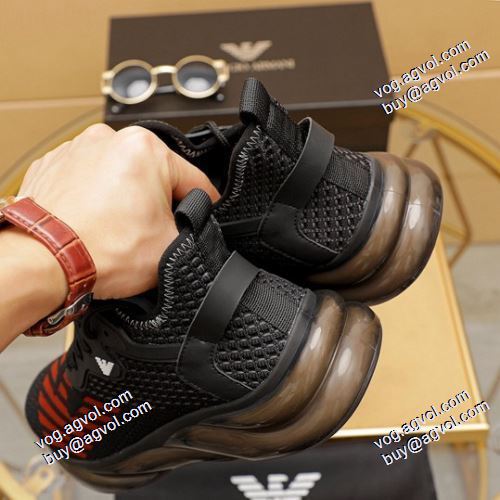 フィリッププレインコピー 先行販売 2021春夏 3色可選 ジョギング アルマーニ ARMANI ランニングシューズ