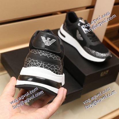 3色可選 2021春夏 ランニングシューズ アルマーニ ARMANI カジュアルシューズ 魅力ファッション　フィリッププレインコピー ブランド