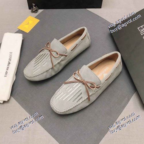 人気商品登場 スリップオン 軽い履き心地 2021春夏 4色可選 アルマーニ ARMANI ローヒール フィリッププレインブランド コピー