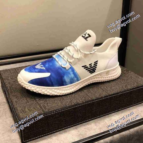 2色可選 レーシングシューズ 2021春夏 アルマーニ ARMANI カジュアルシュッズ リゾートスタイル デザイン性の高い フィリッププレインブランド コピー