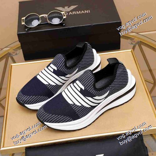フィリッププレインコピー ファッション 人気 2021春夏 クッション加工 アルマーニ ARMANI ランニングシューズ 3色可選 厚底 フィリッププレインコピー ブランド