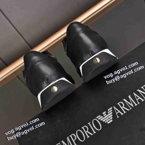 2021秋冬 コスパ最高のプライス 滑りにくい アルマーニ ARMANI  アルマーニブランドスーパーコピー 大人の雰囲気抜群 ランニングシューズ リゾートスタイル 利便性に優れ
