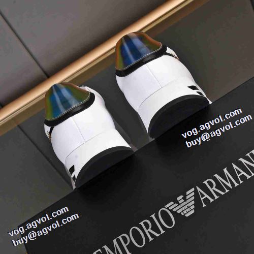 アルマーニコピー 3色可選 アルマーニ ARMANI 上品上質 カジュアルシューズ 2021秋冬 カラーソール 優しい履き心地 ロードジョグ 流行を超えた定番シューズ カジュアルシュッズ