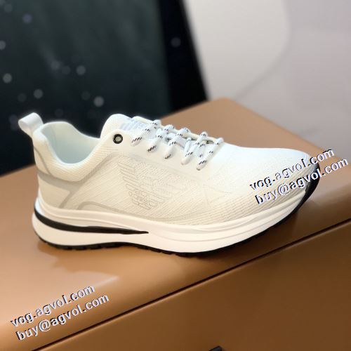 ランニングシューズ 2021秋冬 流行や季節に拘らないデザイン アルマーニブランドスーパーコピー ファッション 人気 履き心地のいい アルマーニ ARMANI 人気 ランキング ロードジョグ