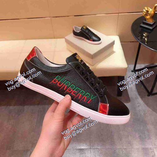 バーバリー BURBERRY 2色可選  魅力ファッション BURBERRY偽物ブランド 2021春夏 カジュアルシューズ