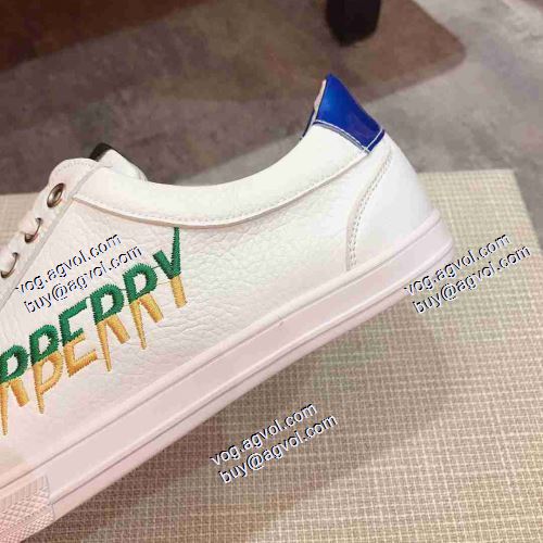 バーバリー BURBERRY 2色可選  魅力ファッション BURBERRY偽物ブランド 2021春夏 カジュアルシューズ