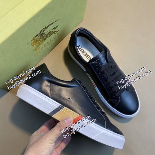 3色可選 バーバリー BURBERRY 高級感ある 2021春夏 BURBERRYスーパーコピー 激安 カジュアルシューズ 