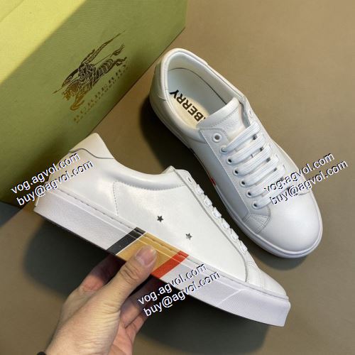 3色可選 バーバリー BURBERRY 高級感ある 2021春夏 BURBERRYスーパーコピー 激安 カジュアルシューズ 