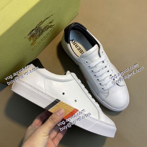 3色可選 バーバリー BURBERRY 高級感ある 2021春夏 BURBERRYスーパーコピー 激安 カジュアルシューズ 