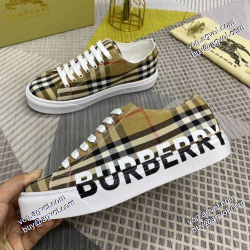 足馴染みのいい 2021春夏 バーバリー BURBERRY ローヒール 極上シューズ 魅力ファッション バーバリーコピー ブランド