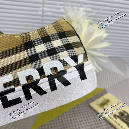 足馴染みのいい 2021春夏 バーバリー BURBERRY ローヒール 極上シューズ 魅力ファッション バーバリーコピー ブランド