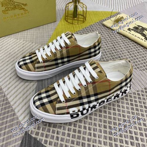 足馴染みのいい 2021春夏 バーバリー BURBERRY ローヒール 極上シューズ 魅力ファッション バーバリーコピー ブランド