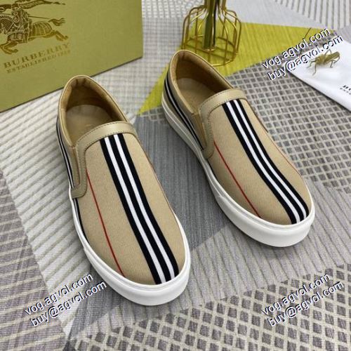 エスバドリーユ  スリップオン 個性的 バーバリースーパーコピー 激安 2021春夏 バーバリー BURBERRY